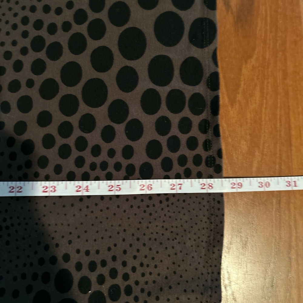 Nooworks Black and Gray Polka Dot Top - Picture 6 of 7